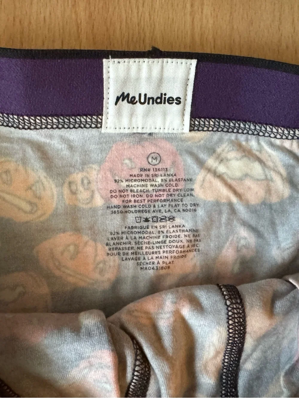 Bundle of 5 MeUndies, “Halloween” Men’s Boxer Briefs, NWOT, Size Small